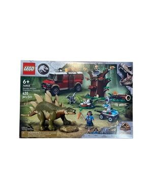 LEGO Jurassic World Dinosaur Missions Stegosaurus Discovery Set 76965 420 Pieces